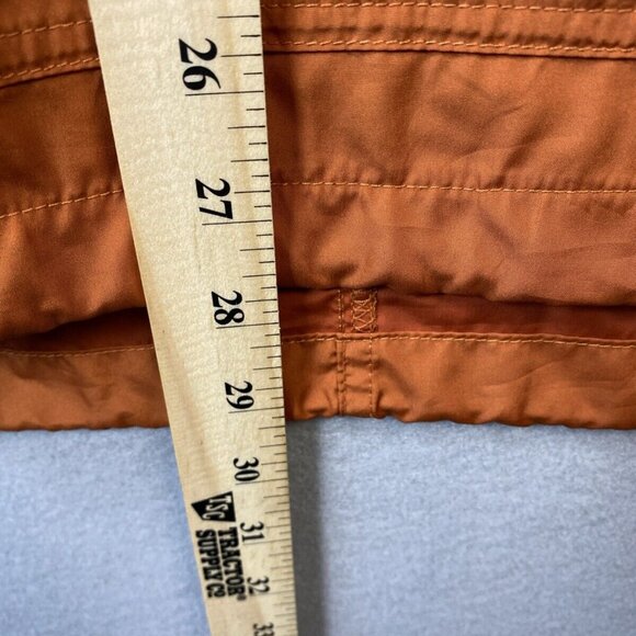 Vantage Nylon Anorak Jacket Mens XL 1/2 Zip Hoodie Windbreaker Vintage Hilton - Picture 6 of 15